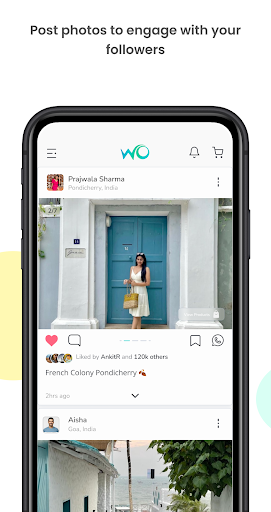 Android application wo.life - Social Commerce screenshort