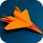 Cover Image of Download Flying Paper Airplane Origami  APK