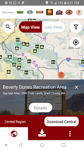 Android application Off-roading NW screenshort