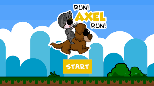 Run Axel Run 1.1 APK + Mod (Unlimited money) إلى عن على ذكري المظهر