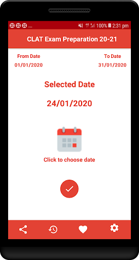 Clat 2020-21 exam preparation Screen 2