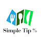 Simple Tip - Tip % Calculator विंडोज़ पर डाउनलोड करें