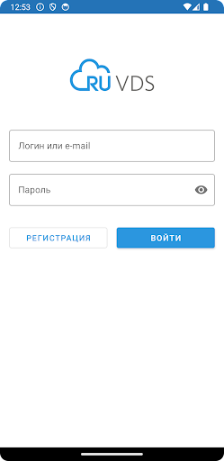 Android application RUVDS Client screenshort