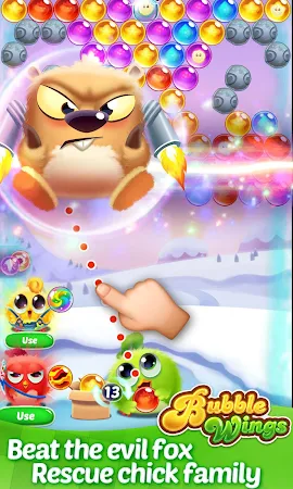 Game screenshot Bubble Wings: bubble shooter hack
