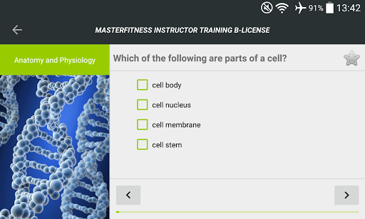 Fitness Coach B-License Trial Screen 3