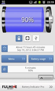 Battery Indicator Pro Captura de tela