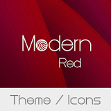 Modern Red Theme + Icons icon