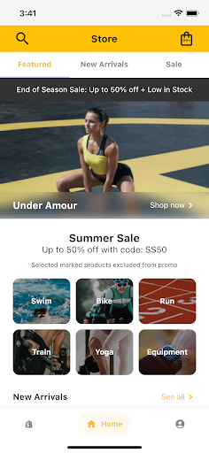 LQD - Flutter E-Commerce App Screen 2