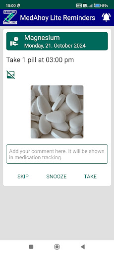 MedAhoy Lite Med Reminder