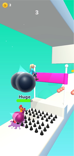 Bouncy Run 3D 0.14 APK + Мод (Unlimited money) за Android