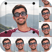 Passport Size Photo Maker With Background Changer  Icon