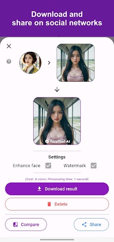 FaceTool: Face Swap & Generateのおすすめ画像5
