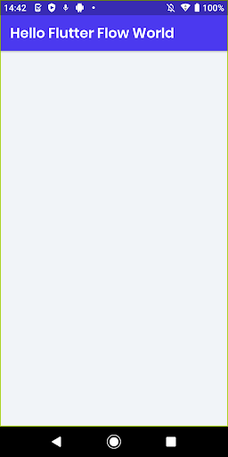 Hello FlutterFlow World Screen 3