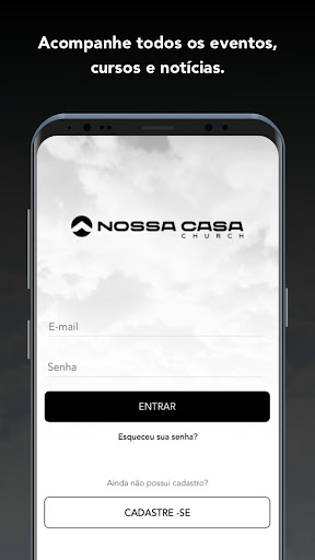 Android application Nossa Casa Church screenshort
