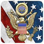 3D USA Coat of Arms & Flag LWP Apk