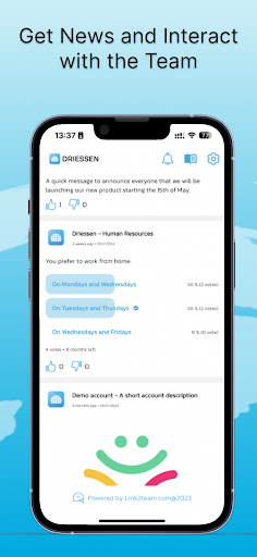 Driessen Link2Team Screen 2