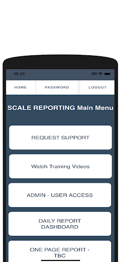 SCALE Reporting Screen 2