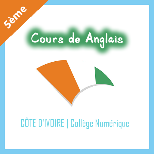 Cours danglais 5ème Collège logo