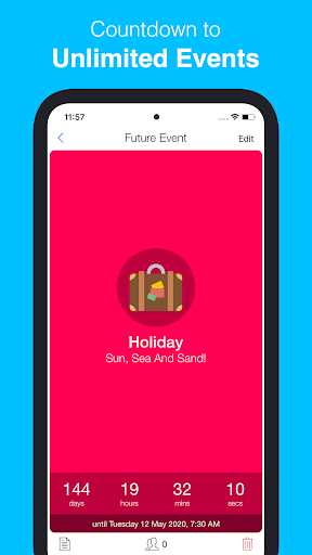 Event Countdown - Calendar App Screen 2