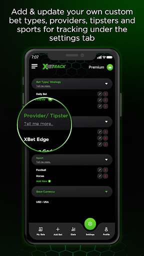 XBet Track Sports Bet Tracker 1