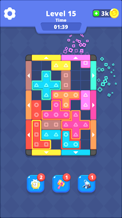 Game screenshot Block Escape: Color Jam hack