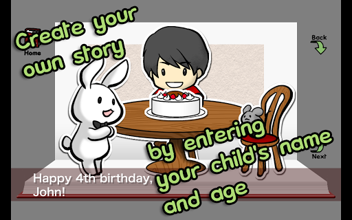 Android application Your Books Happy Birthday screenshort