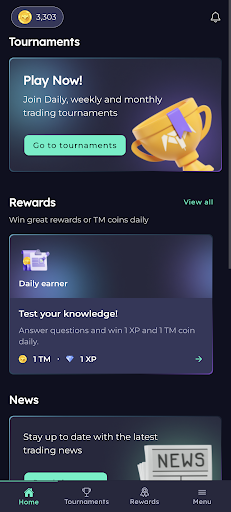 Android application TradeMania screenshort