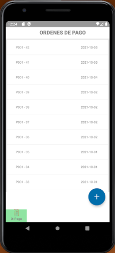 Factura Online Comandas Screen 2