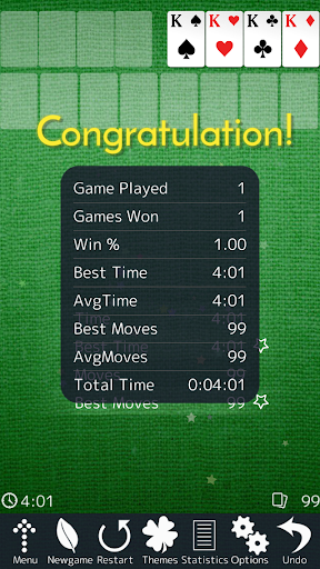 Simple FreeCell Screen 3