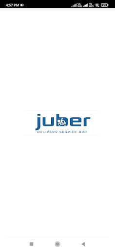Android application Juber - Delivery Service App screenshort