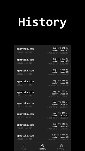 Ping Screen 3