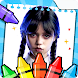 Wednesday Addams Coloring Book - Androidアプリ