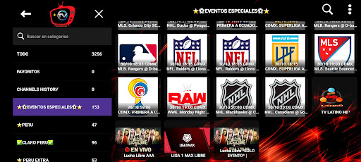 TV LATINO PLUS Screen 3