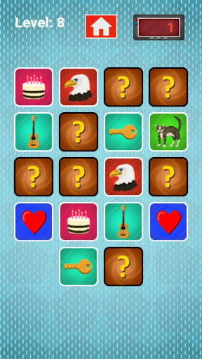 Android application Memory Picture Match screenshort