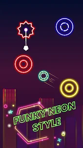 Neon Ball Hop– Shoot the Ball