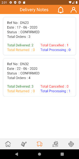 Android application Unlimited Driver screenshort