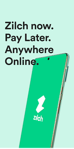 Android application Zilch. Pay your way. screenshort