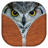 Owl Zipper Lock Screen icon