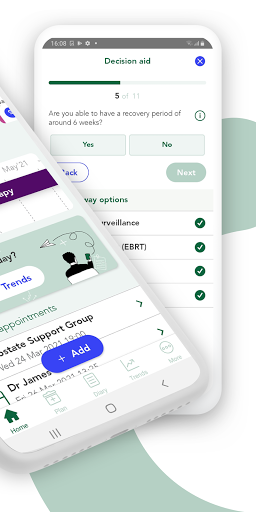 OWise Prostate Cancer Support Screen 2