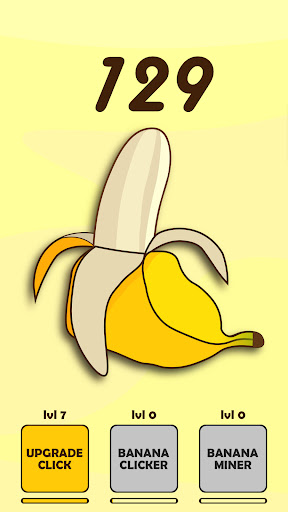 Android application Fat Banana Clicker screenshort