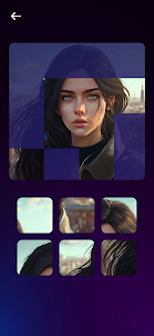 AI: Beautiful Girl Puzzles