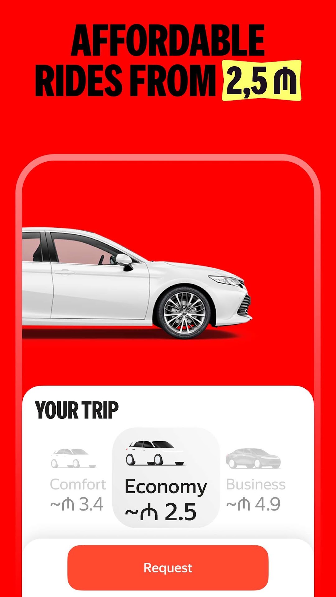 Screenshot 2 of Yango — taxi and delivery