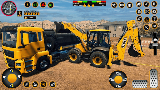 JCB Heavy Excavator Games
