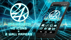 アイコンきせかえ 24karats レーザー壁紙付き Androidアプリ Applion