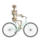 Skeleton Ragdoll Hill Biker icon