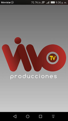 Android application Vivo TV Producciones screenshort