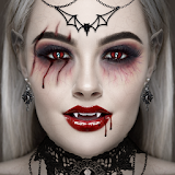 Halloween Vampire Makeup icon