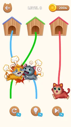 Cat Rush - Draw to Home - Screenshot 3