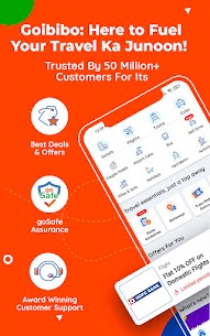 Goibibo Travel App-Hotel, Flight, IRCTC Train, Bus Apk 2