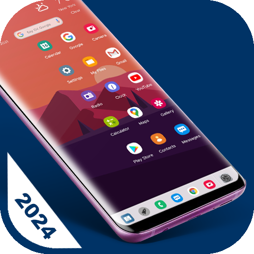 Mac OS Style Launcher -Desktop logo